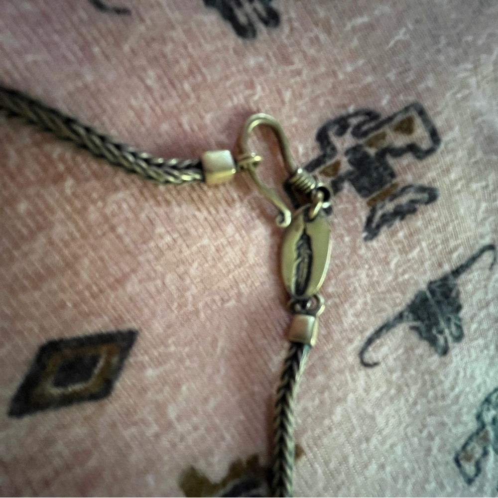 Spell and the Gypsy Vintage Dark side of the Moon Necklace - Picture 4 of 5